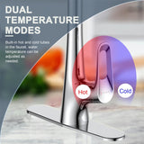 Ruvida Kitchen Faucet,Chrome Kitchen Faucets,Kitchen Faucet Pull Down Sprayer FK121064CP