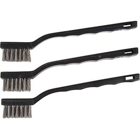Hyde 46650 Stainless Steel Bristle Mini Wire Brush (3pk) LANC-10035