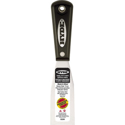 Hyde 02200 1-5/16 Black & Silver Stiff Chisel Putty Knife-1PK