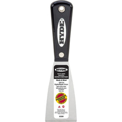Hyde 02300 2 Black & Silver Stiff Putty Knife-1PK