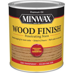 Minwax 70001 qt Golden Oak 210B Semi-Transparent Stain-1PK LANC-104