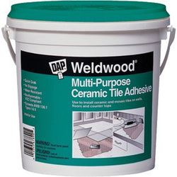 DAP 25190 qt Weldwood Multi-Purpose Ceramic Tile Adhesive-1PK LANC-10625