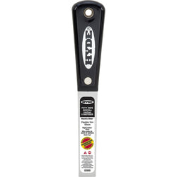 Hyde 02005 3/4 Black & Silver Flex Putty Knife-1PK
