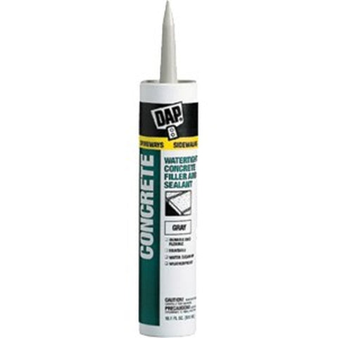 DAP 18096 10.3oz Cart Gray Concrete & Mortar Filler & Sealant-12PK LANC-1086