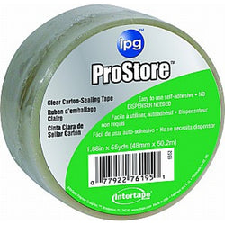 IPG 9852 2 x 55yd Clear Carton Packing Tape-1PK LANC-1116
