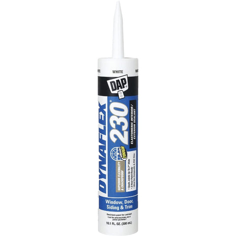 DAP 18275 10.1oz White Dynaflex 230 Premium Elastomeric Sealant-12PK LANC-1148