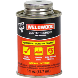 DAP 00107 3oz Weldwood Contact Cement-1PK LANC-1151