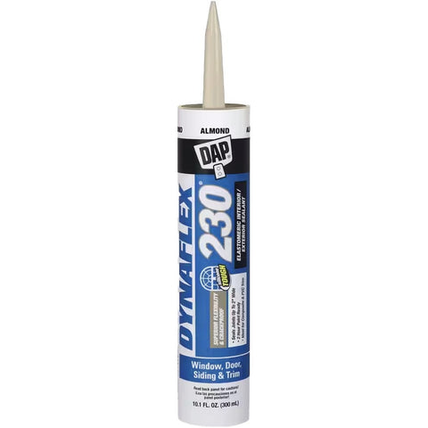 DAP 18288 10.1oz Almond Dynaflex 230 Premium Elastomeric Sealant-12PK LANC-1159