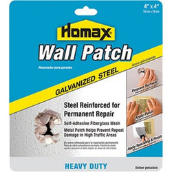 Homax 5504 4 x 4 Metal Wall Patch w/Self Adhesive Mesh-1PK LANC-11803