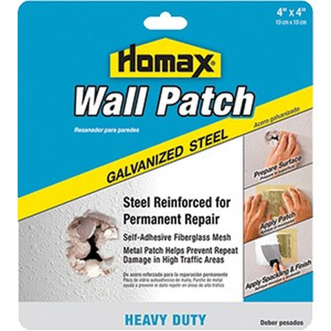 Homax 5504 4 x 4 Metal Wall Patch w/Self Adhesive Mesh-1PK LANC-11803