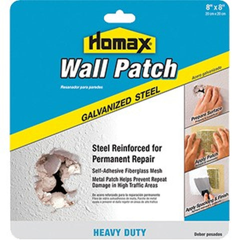 Homax 5508 8 x 8 Metal Wall Patch w/Self Adhesive Mesh-1PK LANC-11805