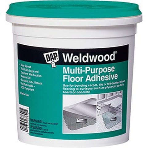 DAP 00142 1gal Weldwood Multi-Purpose Latex Floor Adhesive-1PK LANC-1188