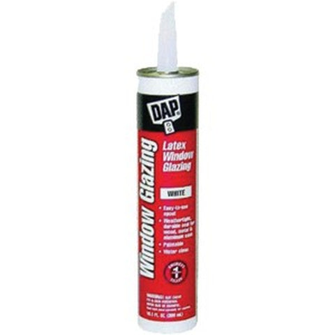 DAP 12108 10.1oz Cart Latex Window Glazing-12PK LANC-1213