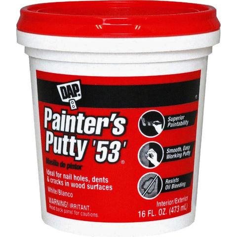 DAP 12240 .5pt Painters Putty '53' (Int/Ext)-1PK