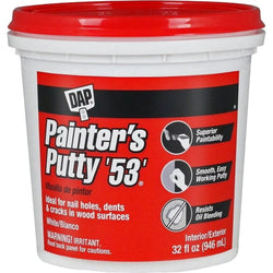DAP 12244 qt Painters Putty '53' (Int/Ext)-1PK