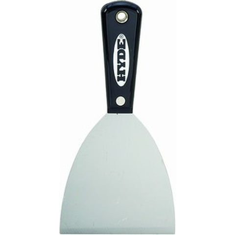 Hyde 02600 4 Black & Silver Stiff Extra HD Chisel Scraper-1PK LANC-12790