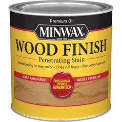 Minwax 22450 1/2pt Golden Pecan 245 Semi-Transparent Stain-1PK LANC-12935