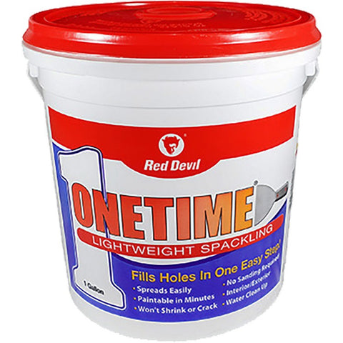 Red Devil 0541 1gal Onetime Lightweight Spackling-1PK LANC-13768
