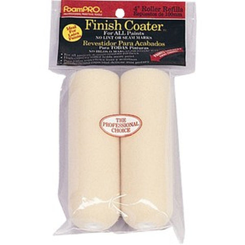 FoamPRO 85 4 Mini Foam Paint Roller Refill for Oils & Clears (2pk) LANC-139376