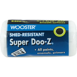 Wooster R206 4 x 3/16 Nap Super Doo-Z Roller Cover-1PK