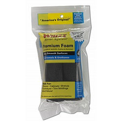 Whizz 54060 4 Black Concave Foam Mini Roller 2Pk