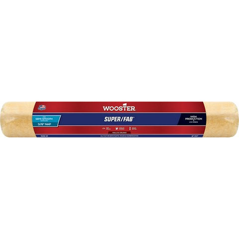 Wooster R239 18 x 3/8 Nap Super/Fab Roller Cover-1PK LANC-14370