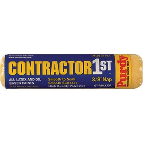 Purdy 144688092 9x 3/8 Nap High Quality Polyester Contractors 1st Roller Cover-1PK LANC-145109