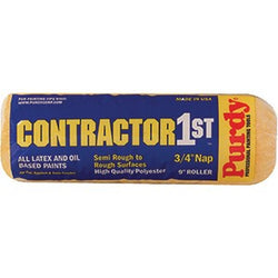 Purdy 144688094 9 x 3/4 Nap High Quality Polyester Contractors 1st Roller Cover-1PK LANC-145113