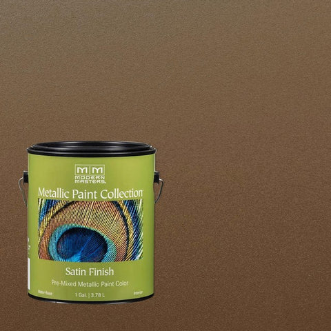 Modern Masters ME238 1gal Blackened Bronze Metallic Paint-1PK LANC-145388