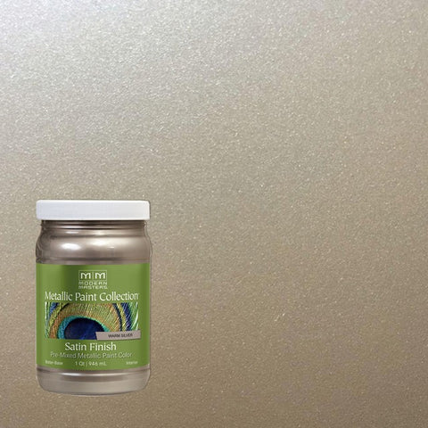 Modern Masters ME221 qt Warm Silver Metallic Paint-1PK LANC-145457