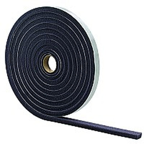 M-D 02055 3/16 x 3/8 x 17' Gray Low Density Foam Tape Open Cell-1PK LANC-146305
