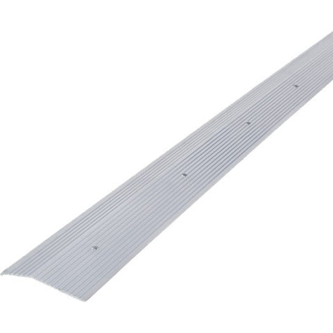 M-D 78212 36 x 2 Silver Fluted Carpet Bar A824-1PK LANC-146679