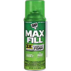 DAP 00043 12oz Max Fill 3X Large Gap Foam Expanding Sealant-1PK LANC-147371