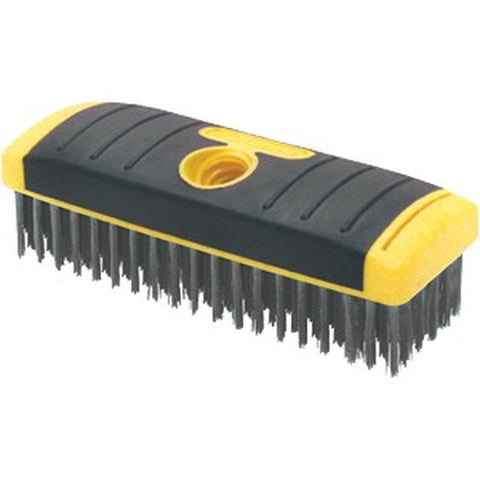 Allway SB619 6 x 9 Row Carbon Steel Wire Brush w/Soft Grip Handle-1PK LANC-147510
