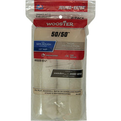 Wooster RR305 6-1/2 x 1/2 Nap 50/50 Jumbo-Koter Mini Roller Cover (2pk)