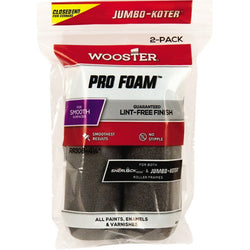 Wooster RR308 4-1/2 Pro Foam Jumbo-Koter Closed-End Mini Roller Cover (2pk)