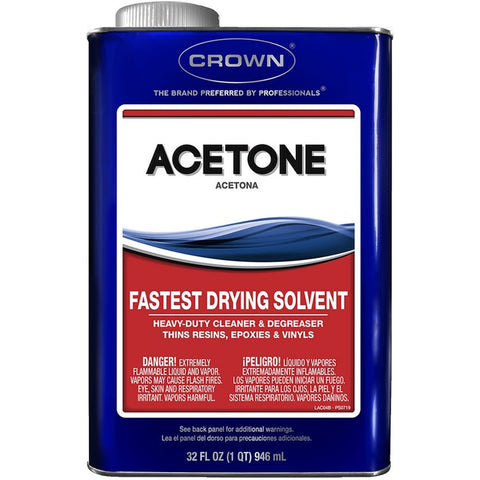 Crown CR.AC.M.64 qt Acetone-1PK LANC-148710
