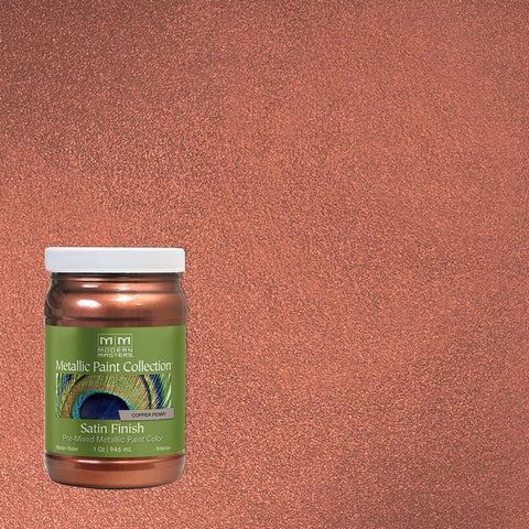 Modern Masters ME579 qt Copper Penny Metallic Paint-1PK LANC-149144