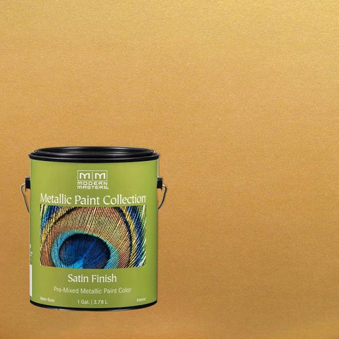 Modern Masters ME658 1gal Gold Rush Metallic Paint-1PK LANC-149160