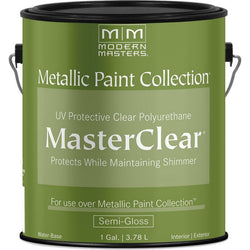Modern Masters ME662 1gal Semi Gloss Master Clear Metallic Topcoat-1PK LANC-149166