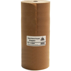 Trimaco 12102 BL18 18 x 1000' Brown General Purpose Masking Paper-1PK