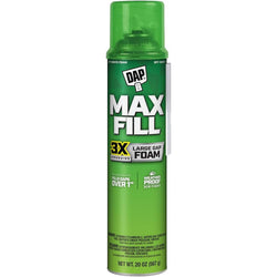 DAP 20012 20oz Max Fill 3X Large Gap Foam Expanding Sealant-1PK LANC-149420