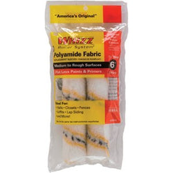 Whizz 58016 6 Premium Gold Stripe 1/2 Nap Mini Roller 2Pk