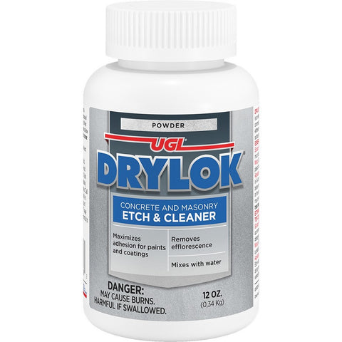 Drylok 01908 12oz Powder Concrete and Masonry Etch & Cleaner-1PK LANC-150342