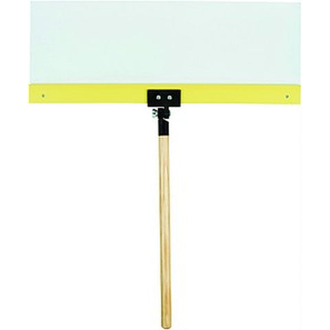 Hyde 28060 24 x 9 Hi-Impact Poly Spray Shield w/ Pivot Neck & 18 Handle-1PK LANC-150443