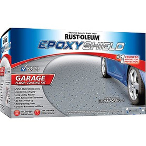 Rust-Oleum 251965 120oz Gray Epoxyshield Garage Floor Coating Kit-1PK LANC-150770
