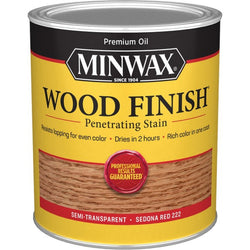 Minwax 70043 qt Sedona Red 222 Semi-Transparent Stain-1PK LANC-151218