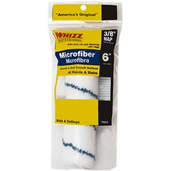 Whizz 70015 6 Xtrasorb Microfiber Blue Stripe 3/8 Nap Jumbo Mini Roller-1PK