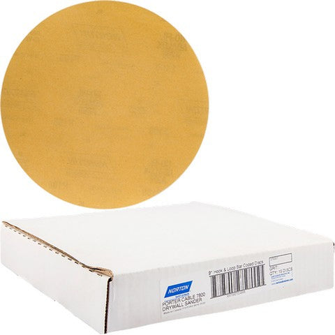 Norton 02463 9 P150 WallSand Hook & Loop Bulk - UPC Paper Dis (15/pk) LANC-151421