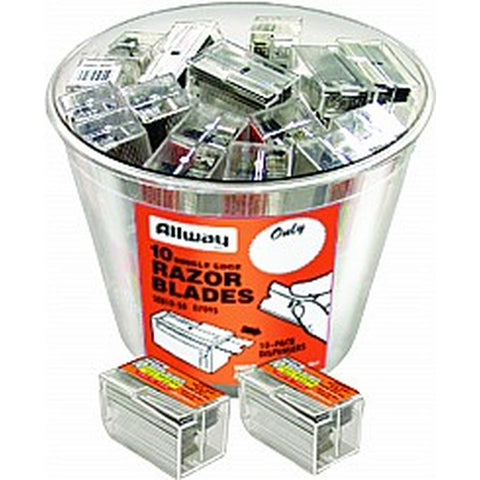 Allway SEB100/5 5pk #9 Single Edge Razor Blade (100/bucket) LANC-15145